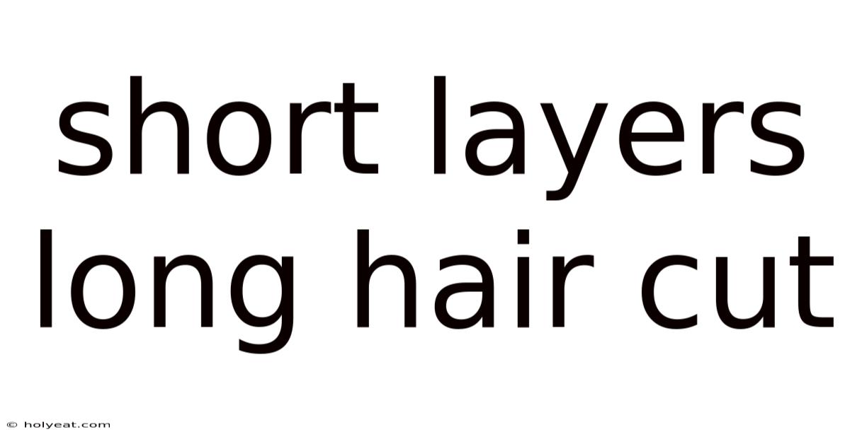 Short Layers Long Hair Cut