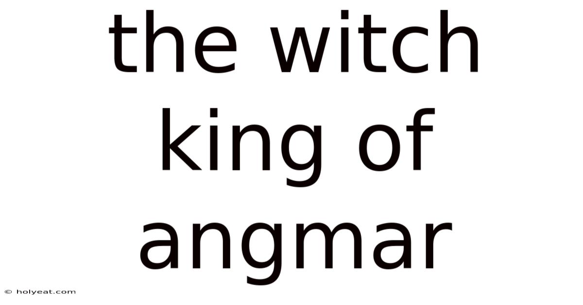 The Witch King Of Angmar